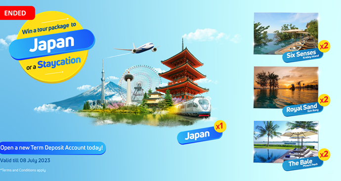 Win a tour package for two to Japan with J Trust Royal Bank!