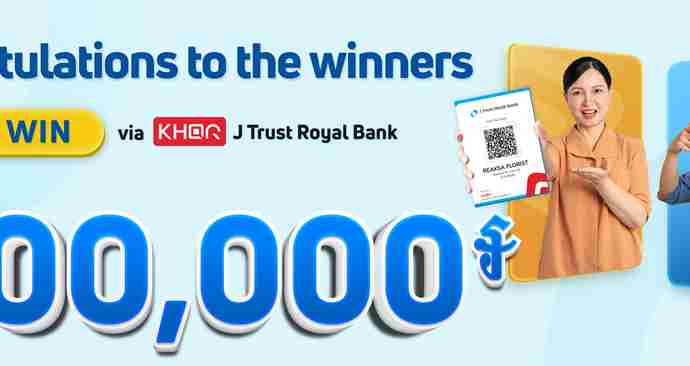 Congratulations to the top 30 individual winners of KHR 100.000 from "Scan & Win with JTRB KHQR"!